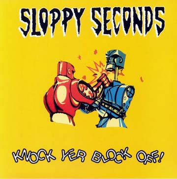 SLOPPY SECONDS "Knock Yer Block Off" LP (Red Vinyl)